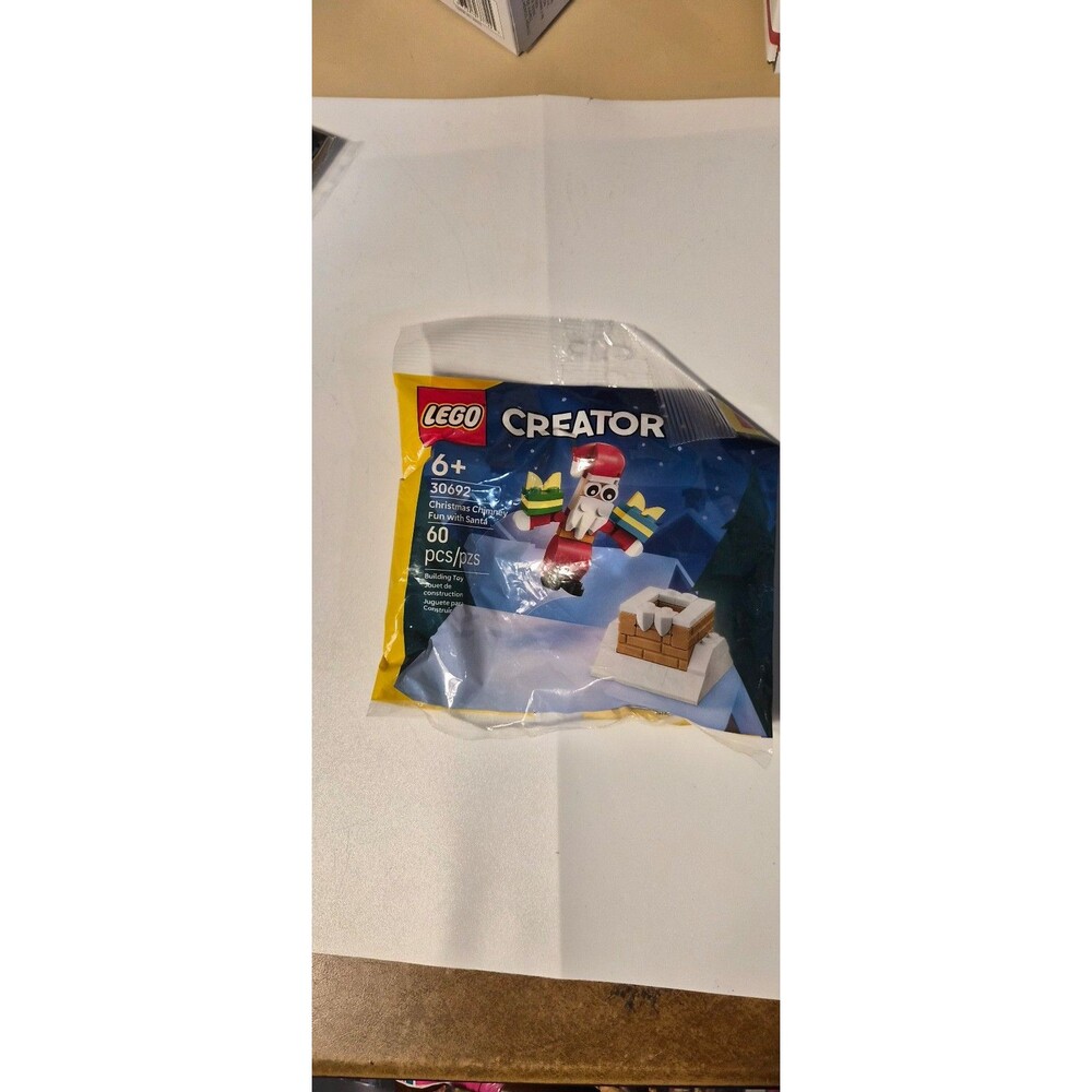 LEGO Creator Christmas Chimney Fun with Santa 30692 Holiday Polybag New Sealed